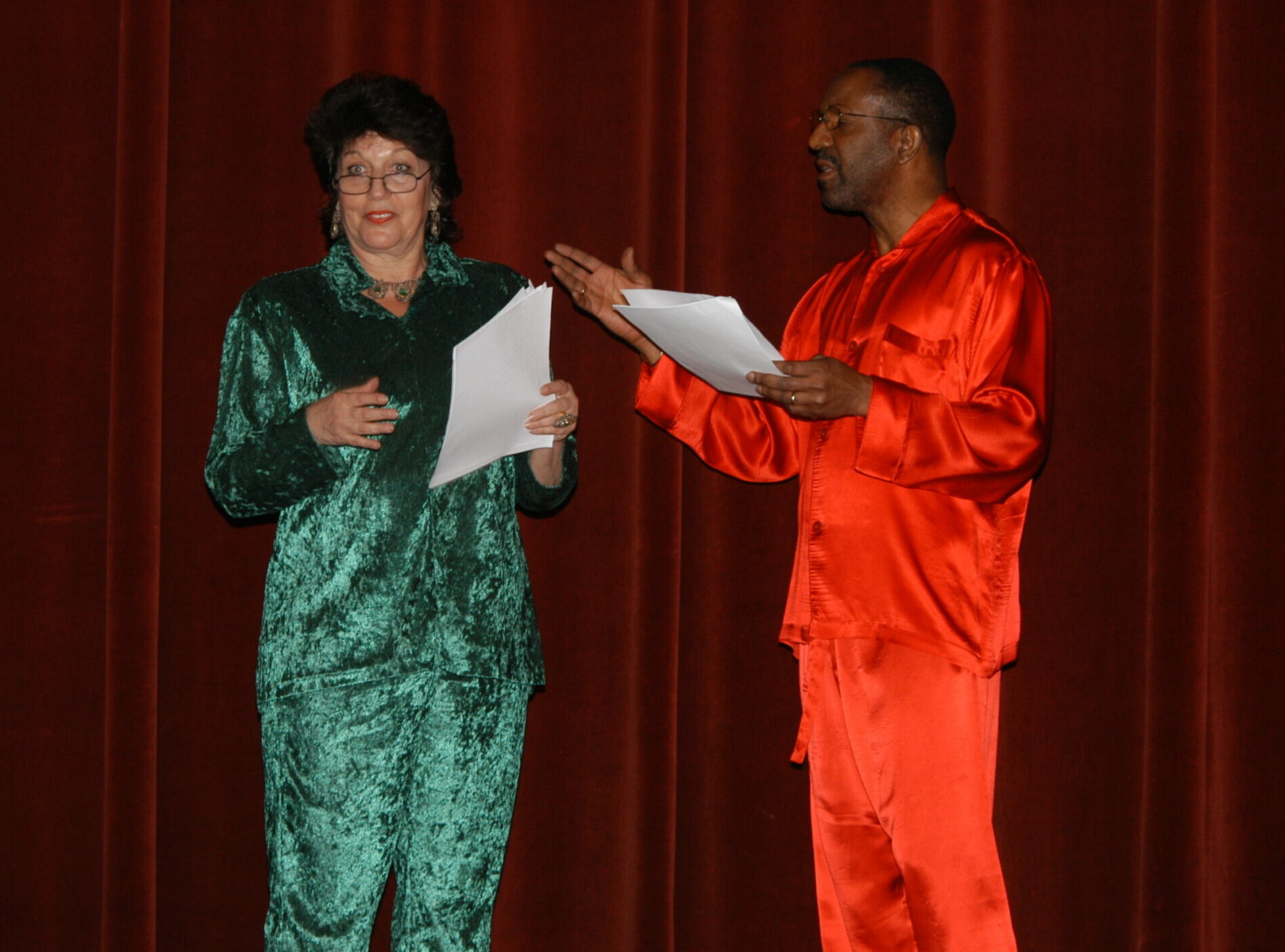 Carol Schwartz performs in the Bardathon